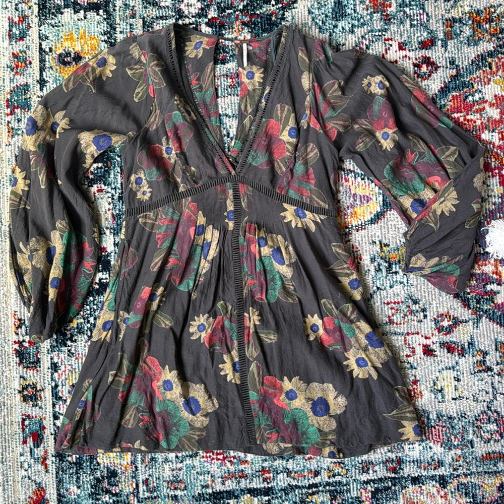 Free People Strawberry Field Dress - Gem Free People Strawberry Field Dress - Gem